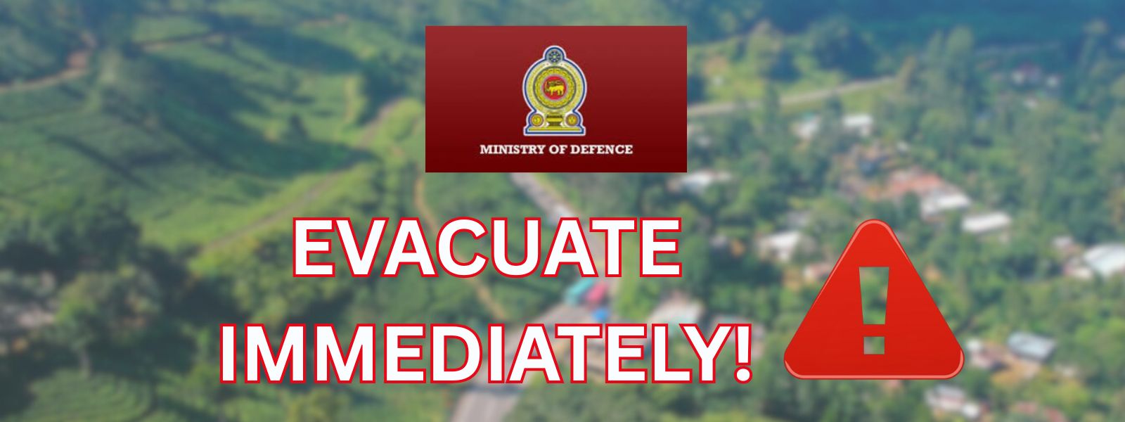 Defence Sec. Urges Immediate Evacuation